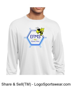 Sport-Tek Youth Long Sleeve Competitor T-Shirt Design Zoom